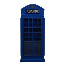The Famous Police Box Bookcase with glass door